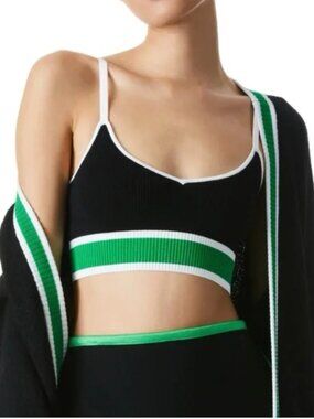 Alice + Olivia Maude Knit Bralette Top XS